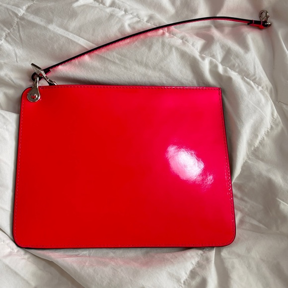 NWT • Christian Louboutin • Cabata Small Tote Bag in Rose Pink • Removable Pouch - Picture 2 of 11